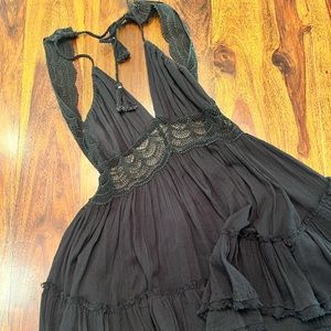 Backless dress from free people